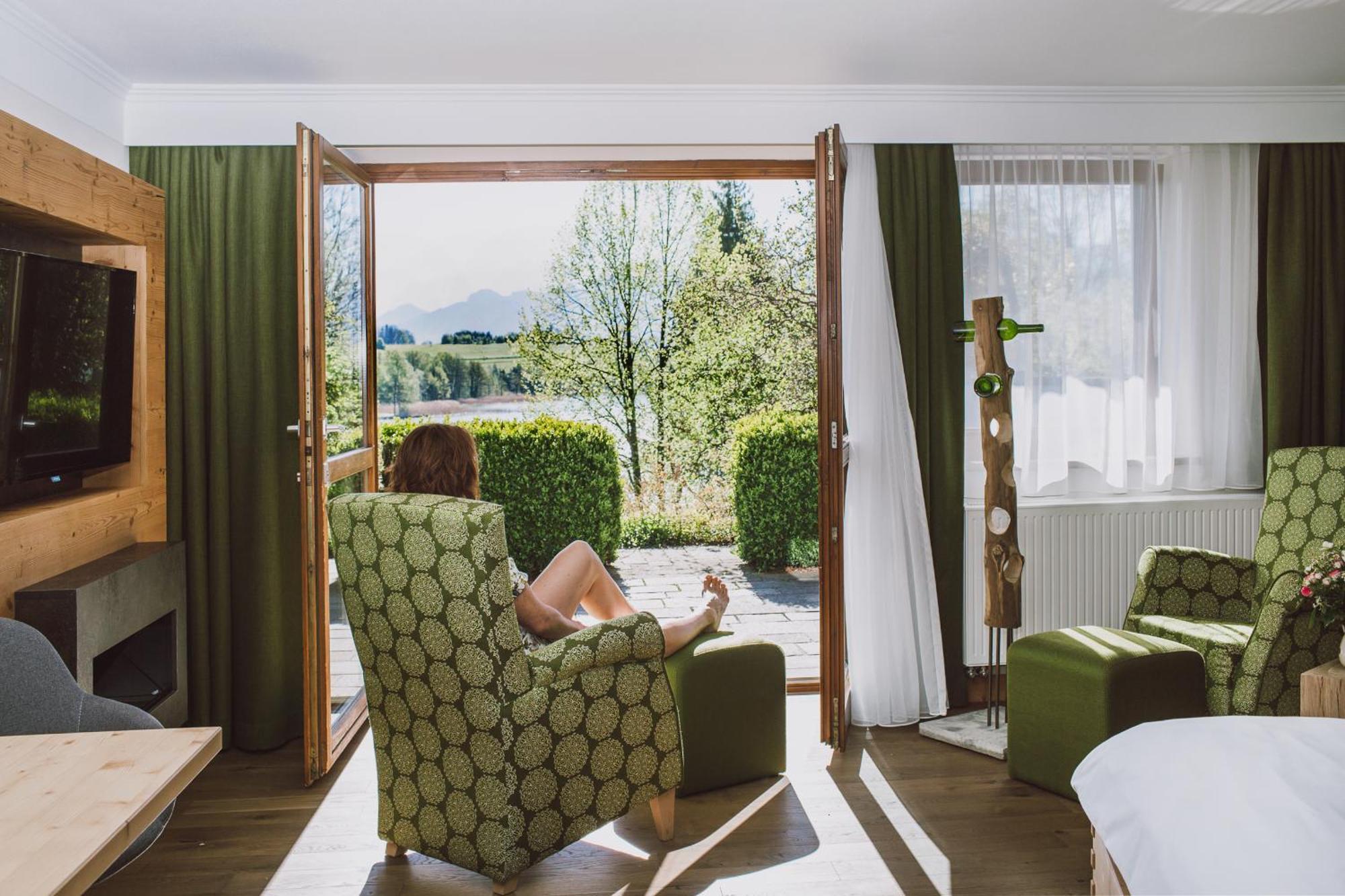 Dreimaederlhaus - Das Vegetarische Boutique Hotel Fussen Ngoại thất bức ảnh